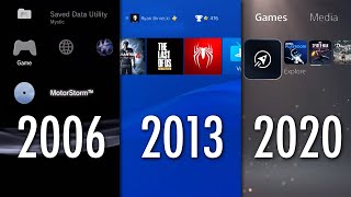 PS5 UI vs PS4 and PS3 Features And Differences Over The Years [upl. by Alleira413]