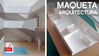 COMO SE HACE una MAQUETA de Arquitectura  Vol 2 Parte 1 [upl. by Conner981]