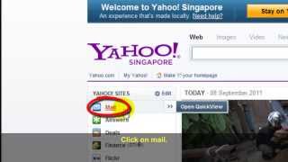 How to Check emails in yahoo account [upl. by Camella]