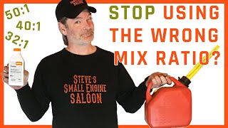 Correct Way To Mix Gas and Oil For a ChainSaw WeedEater etc [upl. by O'Mahony]