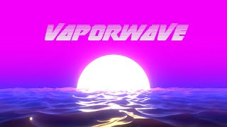 Vaporwave Chill Full Tracks  Royalty Free Background Music amp 80s Motion Graphics [upl. by Anerrol]