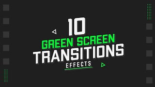 10 Smooth Transitions Green Screen Template For Kinemaster Alight Motion Filmora premiere pro [upl. by Akeemahs]