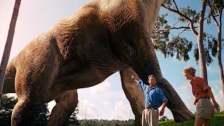 Brachiosaurus Scene  Welcome to Jurassic Park  Jurassic Park 1993 Movie Clip HD [upl. by Rebak]