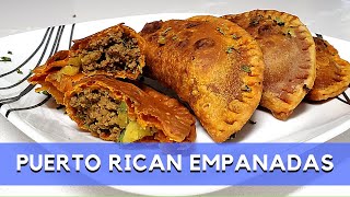 How to Make Puerto Rican Empanadas  Empanadillas [upl. by Reamy5]