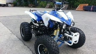 125ccm SemiAutomatic Quad ATV Panthera 3G8RS from Nitro Motors [upl. by Natsud535]