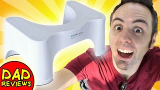 DOES THE SQUATTY POTTY REALLY WORK  Squatty Potty Review SquattyPotty [upl. by Ayo364]