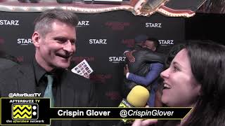 Crispin Glover Interview  American Gods  Red Carpet [upl. by Ehcrop948]