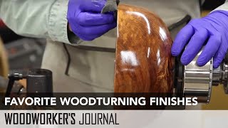 Favorite Woodturning Finishes [upl. by Inus797]