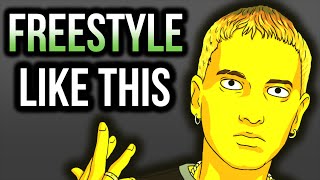 How To Freestyle Rap Better In 5 Simple Steps For Beginners [upl. by Sakhuja]