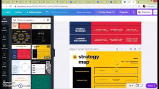 Tutorial 1 Crear un cuadro comparativo en Canva [upl. by Kania]