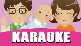 Karaoke The Finger Family Song  Children Nursery Rhyme  Kids Songs  Baby Puff Puff [upl. by Noy]