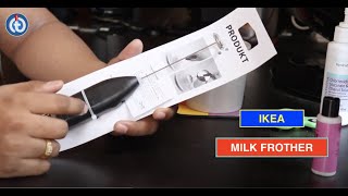 IKEA MILK FROTHER Review amp Battery Installation [upl. by Madson]