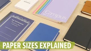 Paper Sizes Explained [upl. by Dyer]