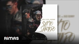 Gigolo Y La Exce Bad Bunny  Sexto Sentido Audio Oficial [upl. by Kerekes]