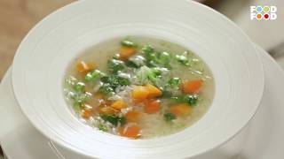 Vegetable soup  Cooksmart  Sanjeev Kapoor Khazana [upl. by Gaillard]