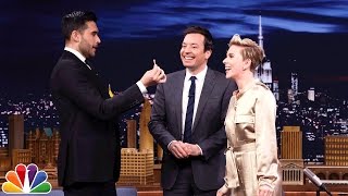 Scarlett Johansson Gets a Special Magic Trick from Dan White [upl. by Ailen923]