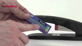 Swingline High Capacity Desk Stapler Demo  S7077701 [upl. by Haraj]