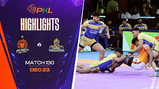 Match Highlights Puneri Paltan vs Tamil Thalaivas  December 23  PKL Season 11 [upl. by Acirrej892]