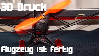 3D Druck Das Flugzeug ist fertig [upl. by Lattimer]