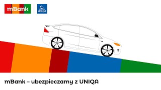 Ubezpieczenie samochodu mBank ubezpieczamy z UNIQA [upl. by Ellenod]