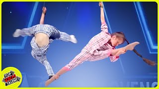 Kid Dancers MOVE JUDGES TO TEARS with EMOTIONAL AERIAL DANCE Performance [upl. by Ginger]