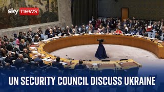 UN Security Council meeting on Ukraine  Wednesday 10 January 2024 [upl. by Nairret]