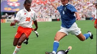 The Beautiful Goal of Branco  World Cup 94 Brazil vs Netherlands [upl. by Loriner]