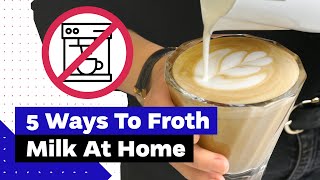 How To Froth Milk At Home Best Milk Frothers Review [upl. by Bannasch422]