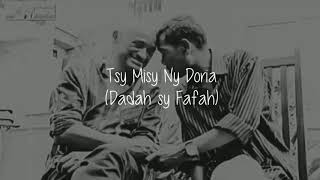 Tsy Misy Ny Doria Dadah sy FafahTononkira [upl. by Uhp177]