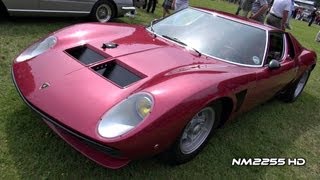 Lamborghini Miura SVJ V12 LOUD SOUND [upl. by Yelkrab]