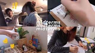 MIDTERMS 📝 a productive study week [upl. by Missie]