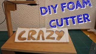 DIY Fil chaud coupeur de polystyrène Styrofoam Cutter FR with EN Subtitles [upl. by Naujak]