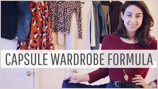 How To Put Together a Capsule Wardrobe For Beginners [upl. by Narmi]