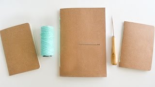 Cómo hacer un cuaderno sencillo Tutorial de Cuadernillo [upl. by Peednus38]