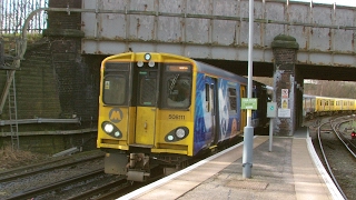 Half an Hour at 216  Birkenhead North Station 1022017  Class 507 508 terminus [upl. by Rhea266]