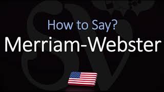 How to Pronounce Merriam Webster CORRECTLY [upl. by Milli57]