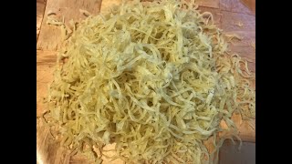 🇩🇿 Algerian Homemade Rechta noodles [upl. by Arral]