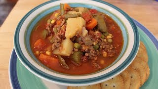 How to Make Southern Vegetable Soup [upl. by Ahsemik]