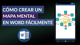 Cómo Hacer o crear un MAPA MENTAL en Word Fácilmente [upl. by Betta]