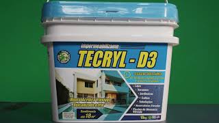 Aprenda a impermeabilizar laje com TECRYL D3 [upl. by Barden]