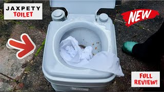 JAXPETY  5 Gallon Portable Toilet  FULL Review 🌺 [upl. by Shaner]