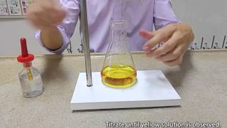 Iodometric Titration [upl. by Tasiana]