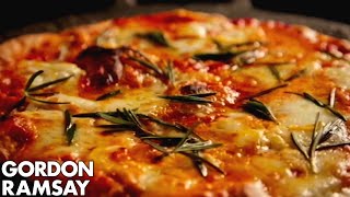 How to Make Margherita Pizza at Home  Gordon Ramsay [upl. by Hessler]