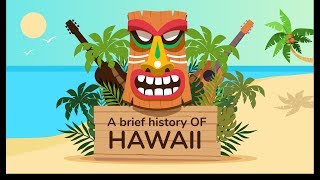 Hawaii History Timeline  Animation [upl. by Nhguaval]