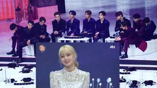 SEVENTEEN  BTS react to TWICE Melting  Feel Special  GDA 2020 [upl. by Renrag638]