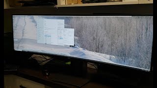 Dell U4919DW Monitor Unboxing Setup amp Configuration [upl. by Idnib860]