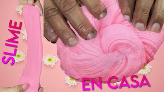 COMO HACER SLIME ¿1 INGREDIENTE SIN PEGAMENTO SIN BORAX FÁCIL DE HACER [upl. by Clark]