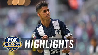 Monterrey eliminates Columbus from CONCACAF Champions League  FOX SOCCER HIGHLIGHTS [upl. by Meill611]