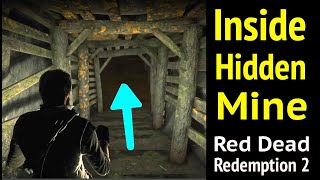 Inside Hidden Mine in Red Dead Redemption 2 RDR2 Dreamcatchers Locations and Ancient Arrowhead [upl. by Haye]